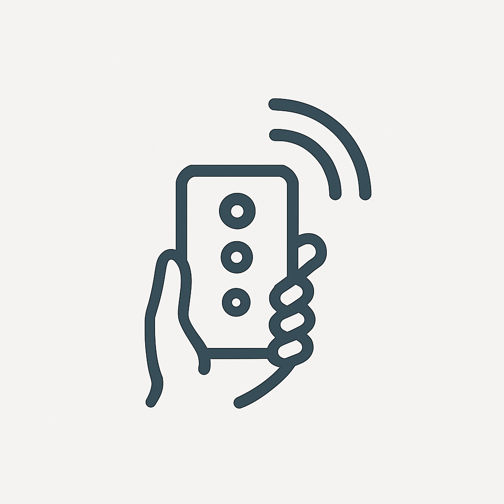 遠隔操作アイコン